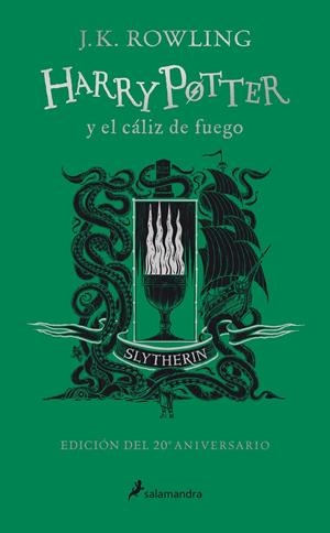 HARRY POTTER Y EL CÁLIZ DE FUEGO (EDICIÓN SLYTHERIN DEL 20º ANIVERSARIO) (HARRY | 9788418174377 | ROWLING, J.K. | Llibreria La Font de Mimir - Llibreria online Barcelona - Comprar llibres català i castellà