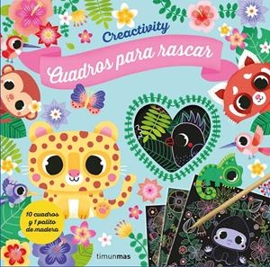 CREACTIVITY. ANIMALES MONÍSIMOS. CUADROS PARA RASCAR | 9788408236344 | VARIOS AUTORES | Llibreria La Font de Mimir - Llibreria online Barcelona - Comprar llibres català i castellà