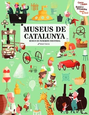 CERCA I TROBA, BUSCA Y ENCUENTRA, SEEK & FIND. MUSEUS DE CATALUNYA | 9788499797045 | Llibreria La Font de Mimir - Llibreria online Barcelona - Comprar llibres català i castellà