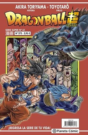 DRAGON BALL SERIE ROJA Nº 272 | 9788413417110 | TORIYAMA, AKIRA/TOYOTARÔ | Llibreria La Font de Mimir - Llibreria online Barcelona - Comprar llibres català i castellà