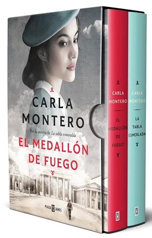 PACK CARLA MONTERO CON: EL MEDALLÓN DE FUEGO | LA TABLA ESMERALDA | 9788401028175 | MONTERO, CARLA | Llibreria La Font de Mimir - Llibreria online Barcelona - Comprar llibres català i castellà