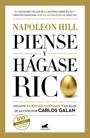 PIENSE Y HÁGASE RICO | 9788418620133 | HILL, NAPOLEON/GALÁN, CARLOS | Llibreria La Font de Mimir - Llibreria online Barcelona - Comprar llibres català i castellà