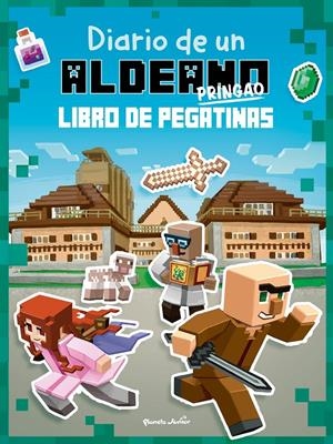 DIARIO DE UN ALDEANO PRINGAO. LIBRO DE PEGATINAS | 9788408244110 | CUBE KID | Llibreria La Font de Mimir - Llibreria online Barcelona - Comprar llibres català i castellà