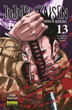 JUJUTSU KAISEN 13 | 9788467947700 | GEGE AKUTAMI/KOYOHARU GOTOUGE | Llibreria La Font de Mimir - Llibreria online Barcelona - Comprar llibres català i castellà