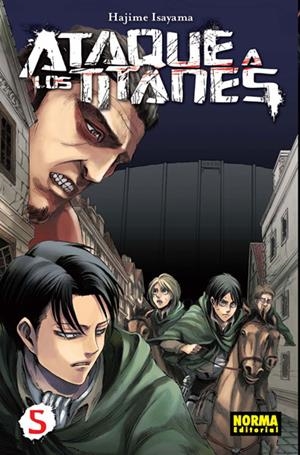 ATAQUE A LOS TITANES 05 | 9788467912616 | ISAYAMA, HAJIME | Llibreria La Font de Mimir - Llibreria online Barcelona - Comprar llibres català i castellà