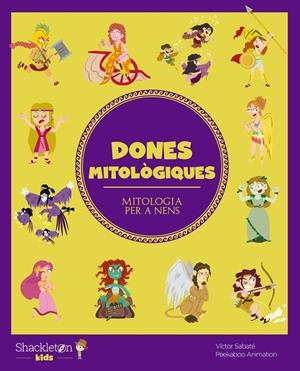 DONES MITOLÒGIQUES | 9788413611099 | VÍCTOR SABATÉ | Llibreria La Font de Mimir - Llibreria online Barcelona - Comprar llibres català i castellà