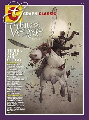 JULES VERNE TOMO 2: TIERRA, AGUA, AIRE, FUEGO. | 9788469734391 | VARIOS AUTORES | Llibreria La Font de Mimir - Llibreria online Barcelona - Comprar llibres català i castellà