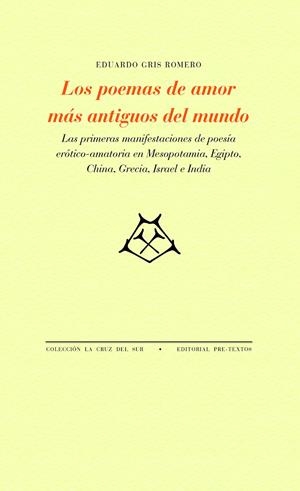 LOS POEMAS DE AMOR MÁS ANTIGUOS DEL MUNDO | 9788418935381 | Llibreria La Font de Mimir - Llibreria online Barcelona - Comprar llibres català i castellà