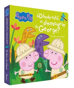 ¿DÓNDE ESTÁ EL DINOSAURIO DE GEORGE? (PEPPA PIG. PEQUEÑAS MANITAS) | 9788448859060 | HASBRO,/EONE, | Llibreria La Font de Mimir - Llibreria online Barcelona - Comprar llibres català i castellà