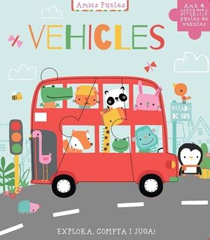 AMICS PUZLES. VEHICLES | 9788413344416 | Llibreria La Font de Mimir - Llibreria online Barcelona - Comprar llibres català i castellà