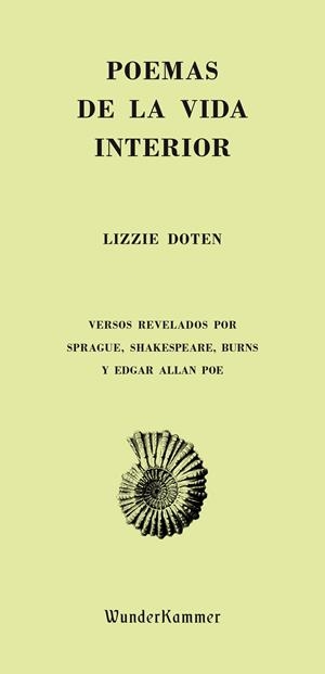 POEMAS DE LA VIDA INTERIOR | 9788494587955 | DOTEN, LIZZIE | Llibreria La Font de Mimir - Llibreria online Barcelona - Comprar llibres català i castellà