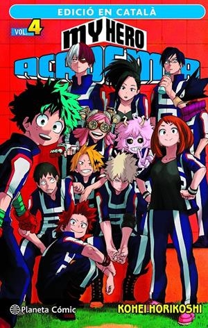 MY HERO ACADEMIA Nº 04 (CATALÀ) | 9788411124119 | HORIKOSHI, KOHEI | Llibreria La Font de Mimir - Llibreria online Barcelona - Comprar llibres català i castellà