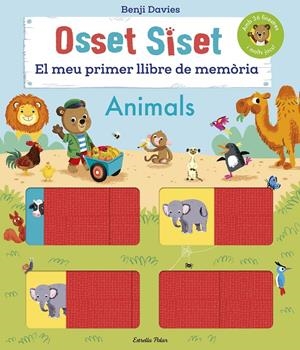 OSSET SISET. EL MEU PRIMER LLIBRE DE MEMÒRIA. ANIMALS | 9788413890906 | DAVIES, BENJI | Llibreria La Font de Mimir - Llibreria online Barcelona - Comprar llibres català i castellà
