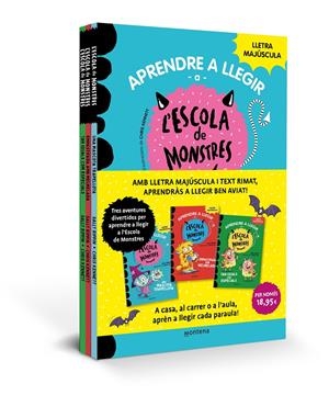 PACK APRENDRE A LLEGIR A L'ESCOLA DE MONSTRES (LLIBRES 1-3) | 9788419169990 | RIPPIN, SALLY/COT, JÚLIA | Llibreria La Font de Mimir - Llibreria online Barcelona - Comprar llibres català i castellà