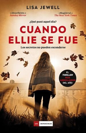 CUANDO ELLIE SE FUE | 9788418128660 | JEWELL, LISA | Llibreria La Font de Mimir - Llibreria online Barcelona - Comprar llibres català i castellà