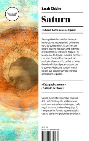 SATURN | 9788417339937 | CHICHE, SARAH | Llibreria La Font de Mimir - Llibreria online Barcelona - Comprar llibres català i castellà