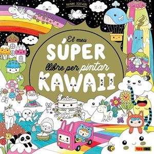 EL MEU SÚPER LLIBRE PER PINTAR KAWAII | 9788411015448 | JEZEWSKI, MAYUMI | Llibreria La Font de Mimir - Llibreria online Barcelona - Comprar llibres català i castellà
