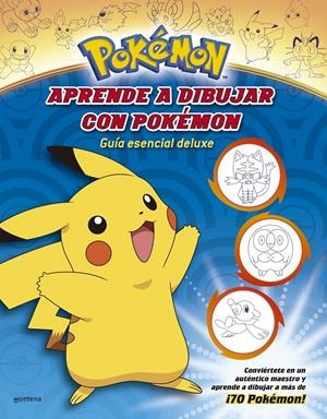 APRENDE A DIBUJAR CON POKÉMON: GUÍA ESENCIAL DELUXE | 9788419241009 | THE POKÉMON COMPANY, | Llibreria La Font de Mimir - Llibreria online Barcelona - Comprar llibres català i castellà