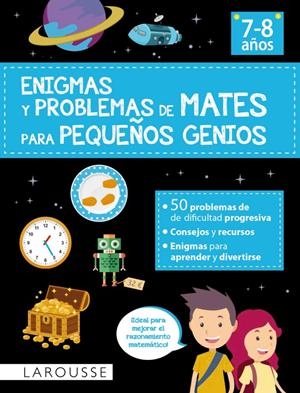 ENIGMAS Y PROBLEMAS DE MATES PARA PEQUEÑOS GENIOS (7-8 AÑOS) | 9788418882883 | URVOY, DELPHINE | Llibreria La Font de Mimir - Llibreria online Barcelona - Comprar llibres català i castellà
