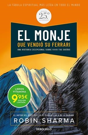 EL MONJE QUE VENDIÓ SU FERRARI (EDICIÓN ESPECIAL 25 ANIVERSARIO) (EDICIÓN LIMITA | 9788466362672 | SHARMA, ROBIN | Llibreria La Font de Mimir - Llibreria online Barcelona - Comprar llibres català i castellà