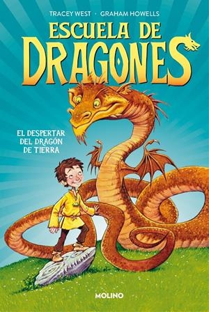 ESCUELA DE DRAGONES 1 - EL DESPERTAR DEL DRAGÓN DE TIERRA | 9788427224919 | WEST, TRACEY | Llibreria La Font de Mimir - Llibreria online Barcelona - Comprar llibres català i castellà