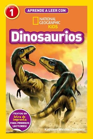 APRENDE A LEER CON NATIONAL GEOGRAPHIC (NIVEL 1) - DINOSAURIOS | 9788482988238 | WEIDNER ZOEHFELD, KATHY | Llibreria La Font de Mimir - Llibreria online Barcelona - Comprar llibres català i castellà