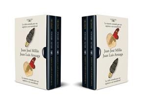 ESTUCHE LA VIDA Y LA MUERTE CONTADAS POR UN SAPIENS A UN NEANDERTAL | 9788420463896 | MILLÁS, JUAN JOSÉ/ARSUAGA, JUAN LUIS | Llibreria La Font de Mimir - Llibreria online Barcelona - Comprar llibres català i castellà