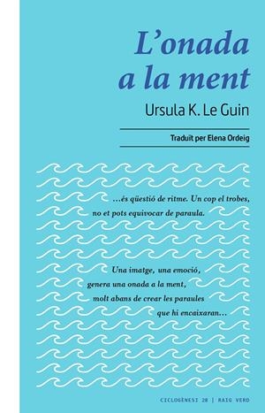 L'ONADA A LA MENT | 9788419206862 | LE GUIN, URSULA K. | Llibreria La Font de Mimir - Llibreria online Barcelona - Comprar llibres català i castellà