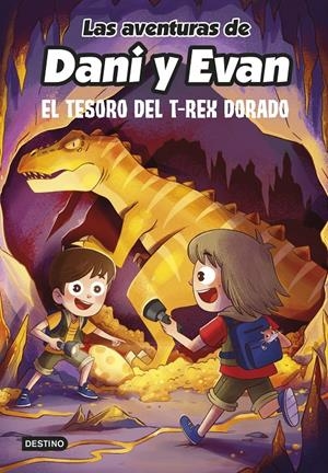LAS AVENTURAS DE DANI Y EVAN 5. EL TESORO DEL T-REX DORADO | 9788408252559 | LAS AVENTURAS DE DANI Y EVAN | Llibreria La Font de Mimir - Llibreria online Barcelona - Comprar llibres català i castellà