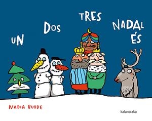 UN DOS TRES, NADAL ÉS | 9788418558573 | BUDDE, NADIA | Llibreria La Font de Mimir - Llibreria online Barcelona - Comprar llibres català i castellà