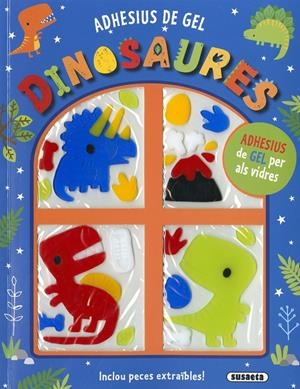 DINOSAURES - ADHESIUS DE GEL | 9788467793321 | EDICIONES, SUSAETA | Llibreria La Font de Mimir - Llibreria online Barcelona - Comprar llibres català i castellà