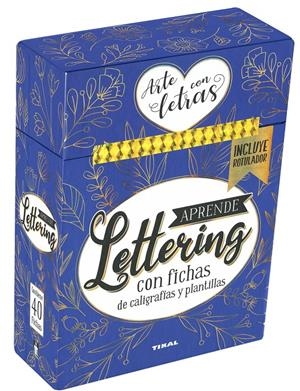 APRENDE LETTERING. CON FICHAS DE CALIGRAFÍAS Y PLANTILLAS | 9788499285078 | EQUIPO TIKAL | Llibreria La Font de Mimir - Llibreria online Barcelona - Comprar llibres català i castellà