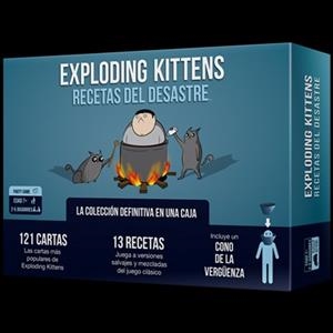 EXPLODING KITTENS: RECETAS DEL DESASTRE | 0810083042053 | Llibreria La Font de Mimir - Llibreria online Barcelona - Comprar llibres català i castellà