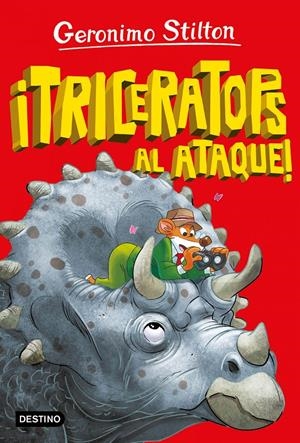 LA ISLA DE LOS DINOSAURIOS 2. ¡TRICERATOPS AL ATAQUE! | 9788408271024 | STILTON, GERONIMO | Llibreria La Font de Mimir - Llibreria online Barcelona - Comprar llibres català i castellà