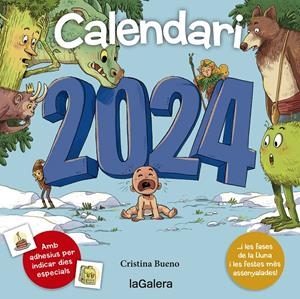 CALENDARI 2024 | 9788424674854 | BUENO, CRISTINA | Llibreria La Font de Mimir - Llibreria online Barcelona - Comprar llibres català i castellà