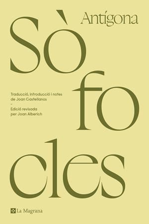 ANTÍGONA | 9788419013767 | SÒFOCLES | Llibreria La Font de Mimir - Llibreria online Barcelona - Comprar llibres català i castellà