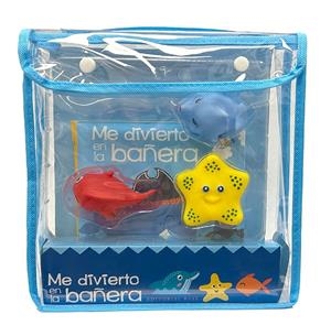 ME DIVIERTO EN LA BAÑERA. PIRATAS (LIBRO DE BAÑO CON JUGUETES) | 9788418715747 | Llibreria La Font de Mimir - Llibreria online Barcelona - Comprar llibres català i castellà