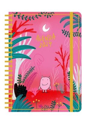 AGENDA ANUAL SEMANAL 2024 LYONA | 9788418195884 | LYONA | Llibreria La Font de Mimir - Llibreria online Barcelona - Comprar llibres català i castellà