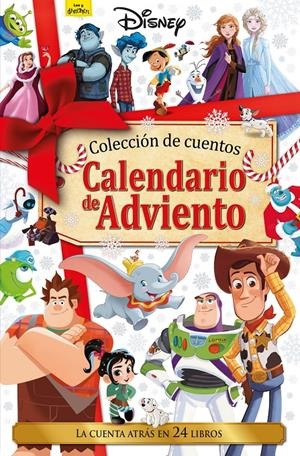 DISNEY. CALENDARIO DE ADVIENTO. LA CUENTA ATRÁS EN 24 LIBROS | 9788418335426 | DISNEY | Llibreria La Font de Mimir - Llibreria online Barcelona - Comprar llibres català i castellà