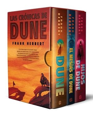 TRILOGÍA DUNE, EDICIÓN DE LUJO (ESTUCHE CON: DUNE | EL MESÍAS DE DUNE | HIJOS DE | 9788466367943 | HERBERT, FRANK | Llibreria La Font de Mimir - Llibreria online Barcelona - Comprar llibres català i castellà