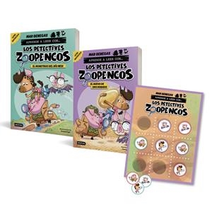 PACK ZOOPENCOS TRES EN RAYA 2024 | 9788408283171 | BENEGAS, MAR | Llibreria La Font de Mimir - Llibreria online Barcelona - Comprar llibres català i castellà