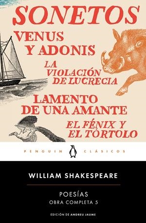 POESÍAS (OBRA COMPLETA SHAKESPEARE 5) | 9788491051381 | SHAKESPEARE, WILLIAM | Llibreria La Font de Mimir - Llibreria online Barcelona - Comprar llibres català i castellà