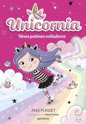 UNICORNIA 8 - UNOS PATINES VOLADORES | 9788419746474 | PUNSET, ANA | Llibreria La Font de Mimir - Llibreria online Barcelona - Comprar llibres català i castellà
