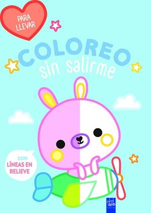 COLOREO SIN SALIRME-PARA LLEVAR. CONEJO | 9788408278115 | YOYO | Llibreria La Font de Mimir - Llibreria online Barcelona - Comprar llibres català i castellà