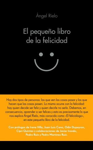 EL PEQUEÑO LIBRO DE LA FELICIDAD | 9788416253708 | RIELO FERNÁNDEZ, ÁNGEL | Llibreria La Font de Mimir - Llibreria online Barcelona - Comprar llibres català i castellà