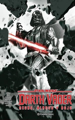 STAR WARS DARTH VADER: BLANCO, NEGRO Y ROJO | 9788411611541 | AARON, JASON/AA. VV. | Llibreria La Font de Mimir - Llibreria online Barcelona - Comprar llibres català i castellà