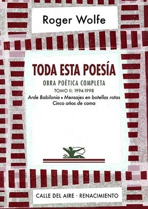 TODA ESTA POESÍA. OBRA POÉTICA COMPLETA. TOMO II | 9788410148505 | WOLFE, ROGER | Llibreria La Font de Mimir - Llibreria online Barcelona - Comprar llibres català i castellà
