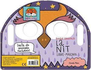 LA NIT. LLIBRE-MÀSCARA | 9788413898834 | ARRAZOLA, AMAIA | Llibreria La Font de Mimir - Llibreria online Barcelona - Comprar llibres català i castellà