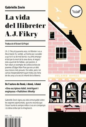 LA VIDA DEL LLIBRETER A.J. FIKRY | 9788419332882 | ZEVIN, GABRIELLE | Llibreria La Font de Mimir - Llibreria online Barcelona - Comprar llibres català i castellà