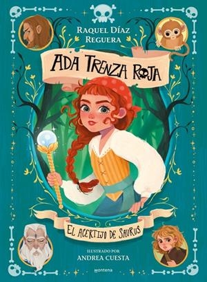 ADA TRENZA ROJA 2 - EL ACERTIJO DE SAURUS | 9788419975546 | DÍAZ REGUERA, RAQUEL | Llibreria La Font de Mimir - Llibreria online Barcelona - Comprar llibres català i castellà